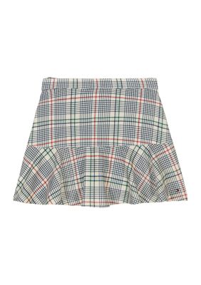 Tommy Hilfiger Girls 7-16 Printed Ponte Scooter Skirt Skort