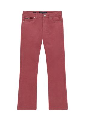 Tommy Hilfiger Girls 7-16 Stretch Corduroy Pants, Dusty Rose