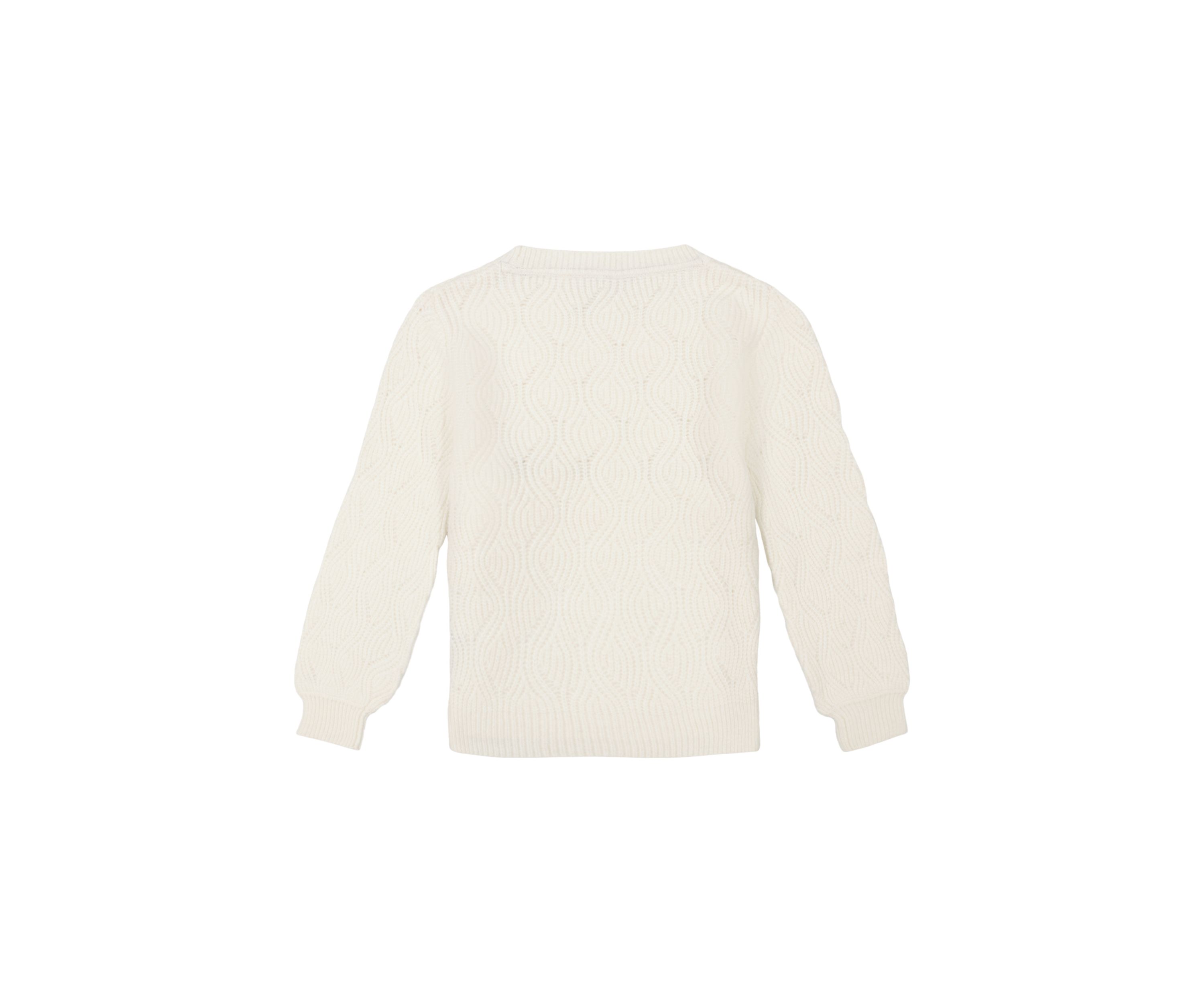 Girls 7-16 Heritage Pointelle Knit Sweater