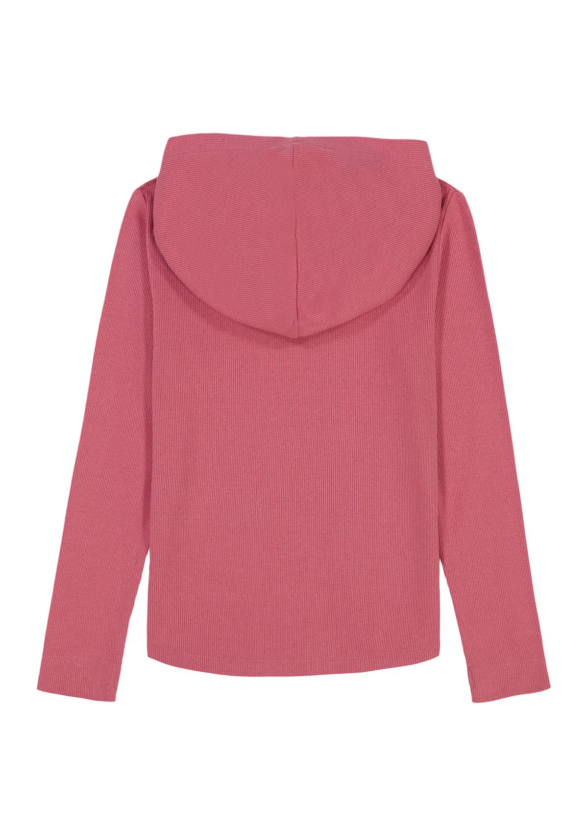 Girls 7-16 Ribbed Hoodie