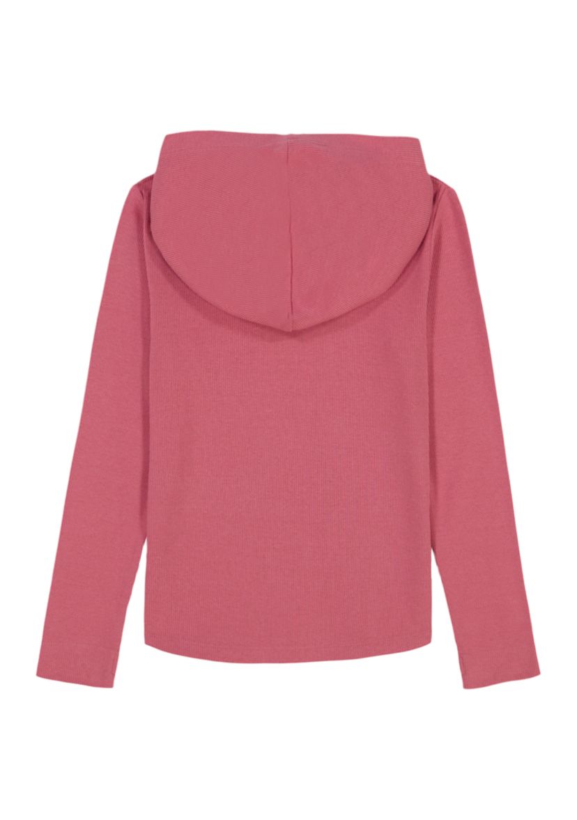 Girls 7-16 Ribbed Hoodie