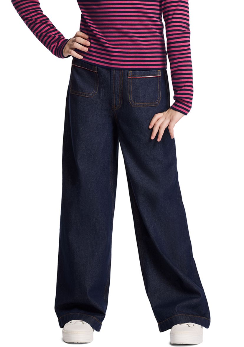 Girls 7-16 Wide Leg Jeans