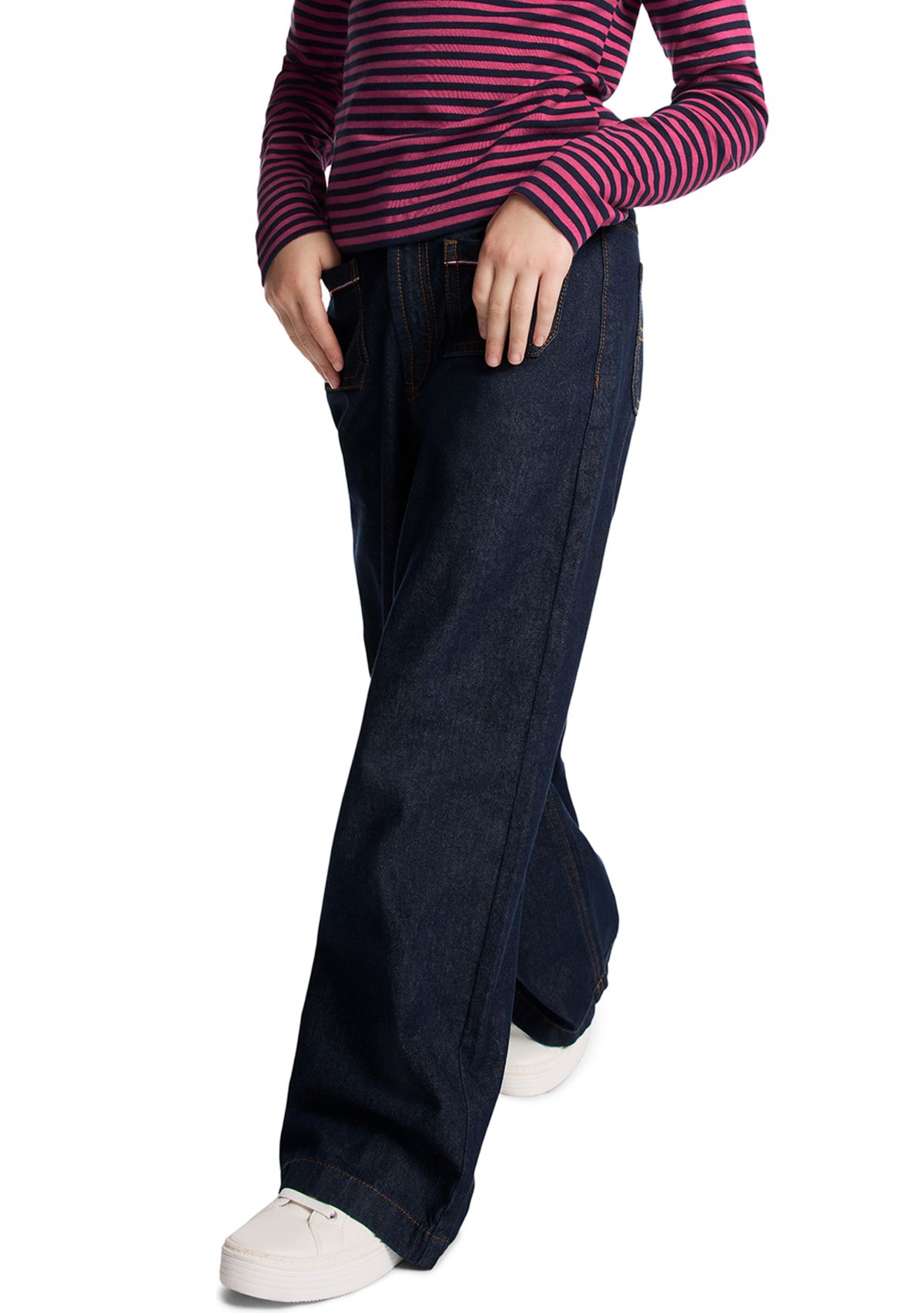 Girls 7-16 Wide Leg Jeans