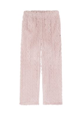 Tommy Hilfiger Girls 7-16 Cable Minky Pants, XL