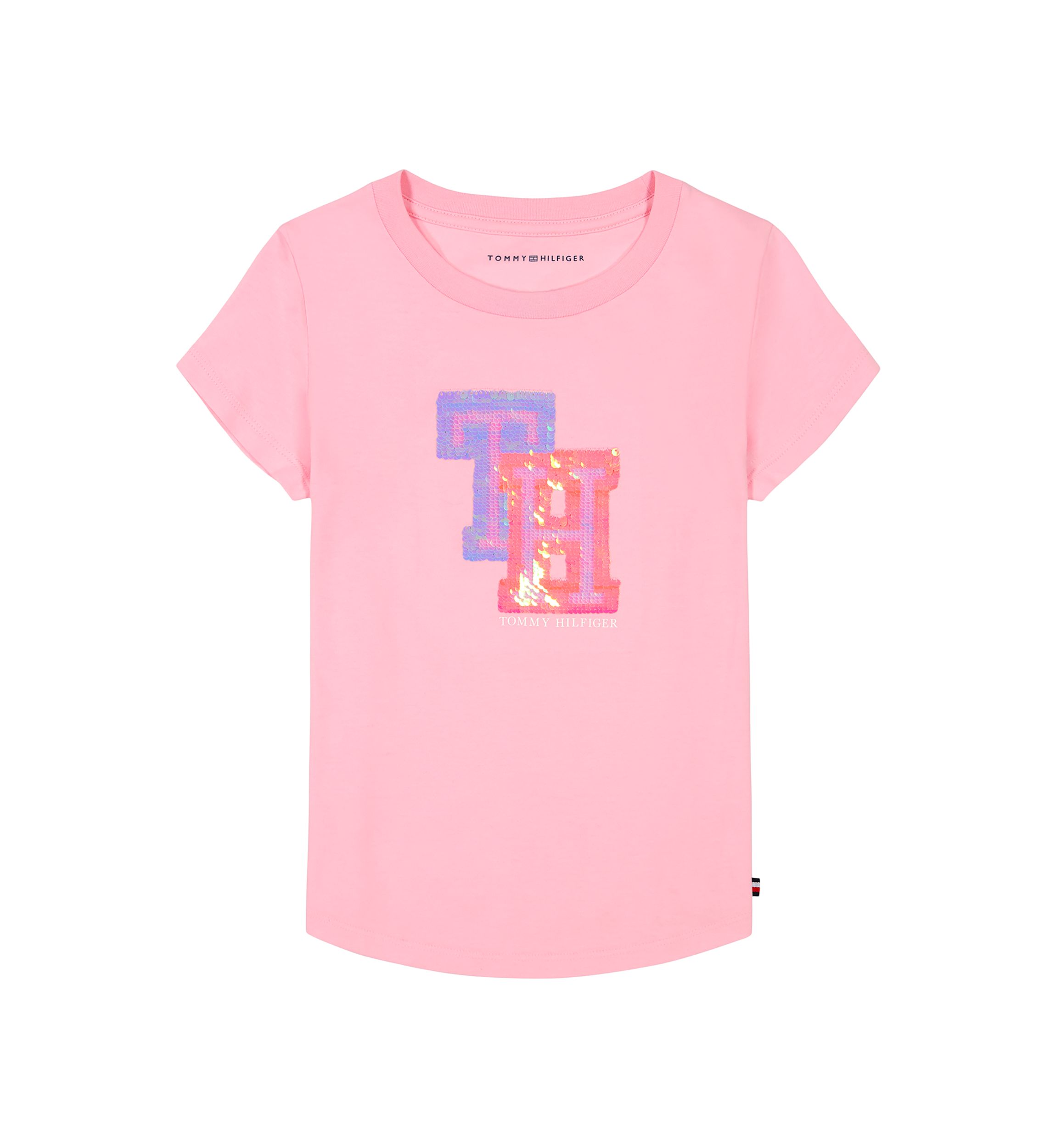 Girls 7-16 Interlocking Flip Sequin Graphic T-Shirt