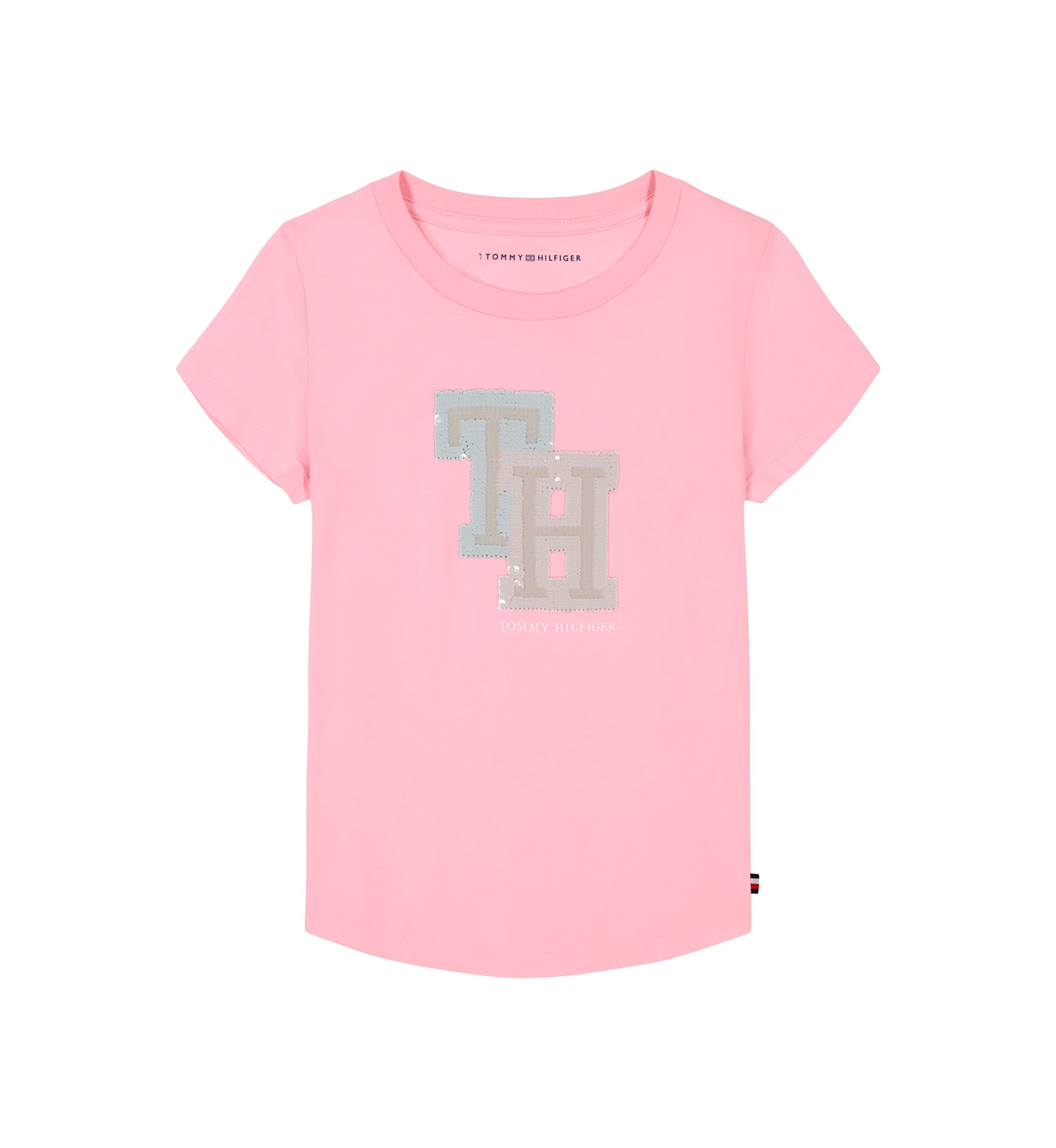 Girls 7-16 Interlocking Flip Sequin Graphic T-Shirt