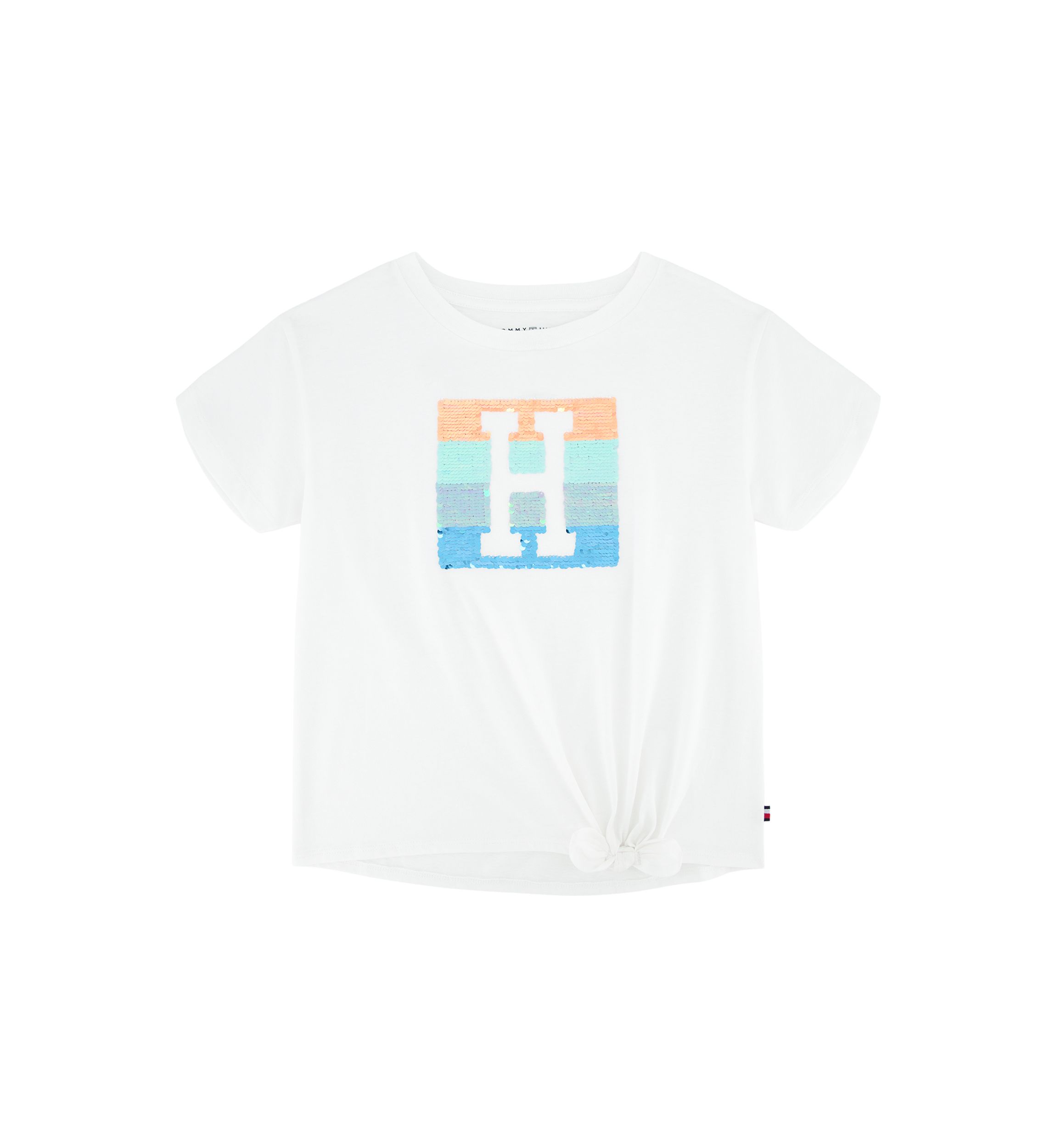 Girls 7-16 Sequin Side Graphic T-Shirt 