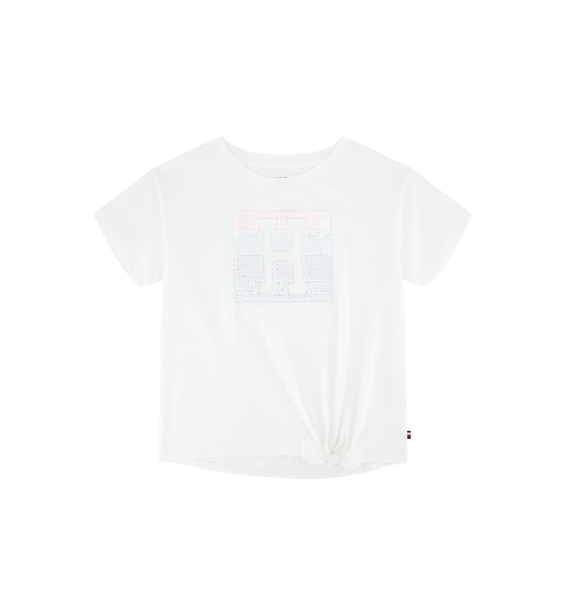 Girls 7-16 Sequin Side Graphic T-Shirt 