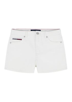 Tommy Hilfiger Girls 7-16 Denim Shorts, White