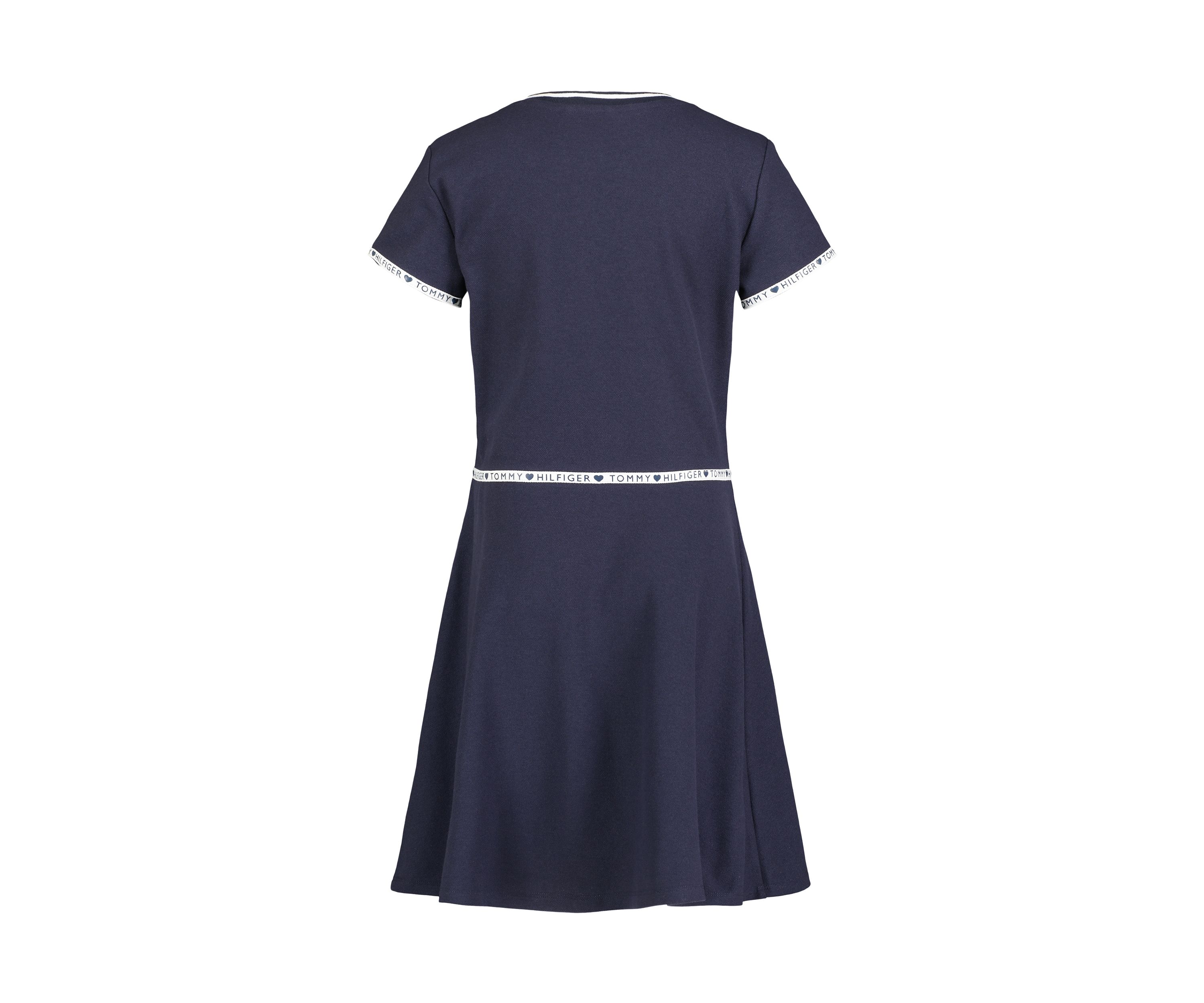 Girls 7-16 Taping 1/4 Zip Dress