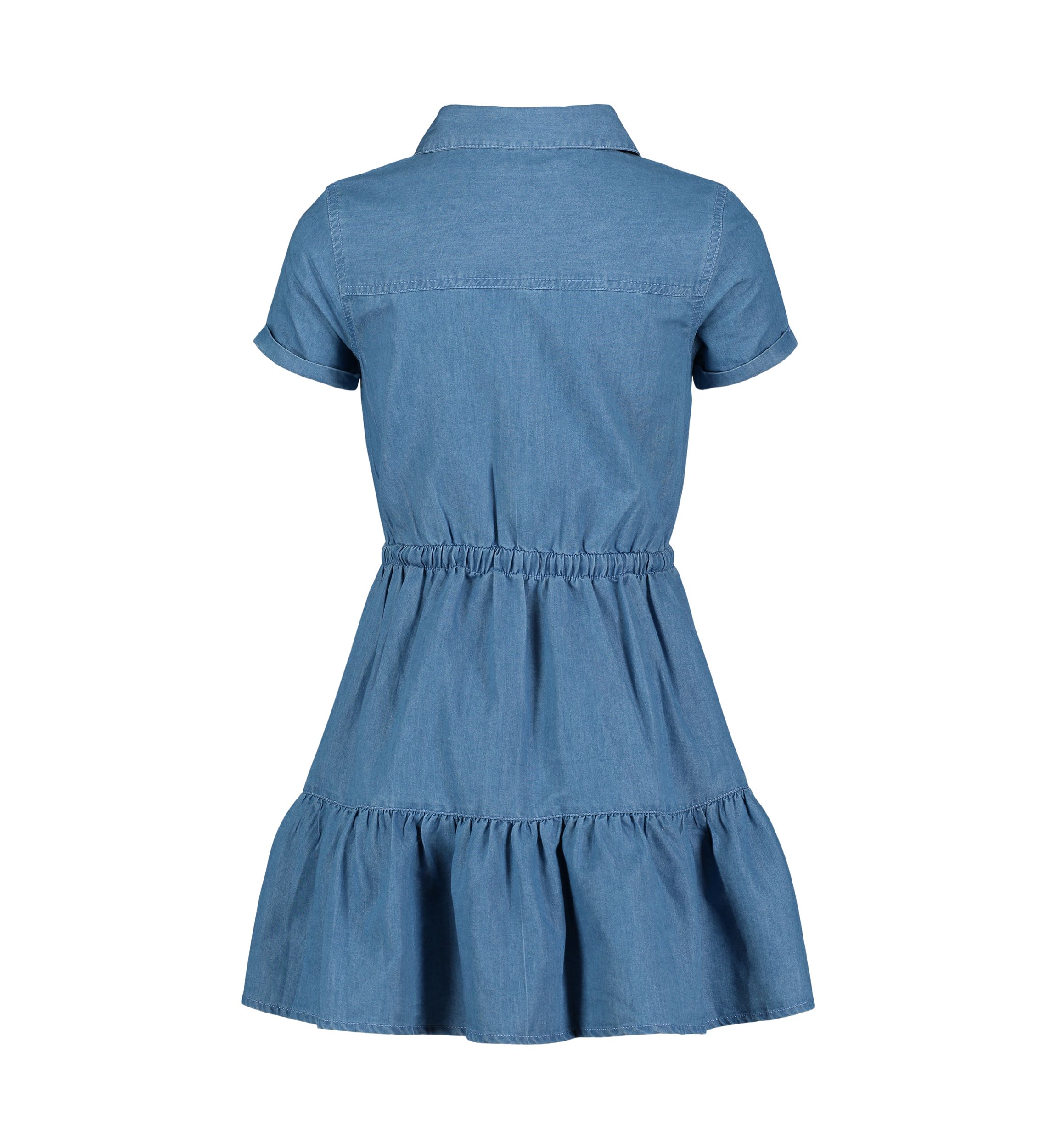 Girls 7-16 Denim Shirtdress