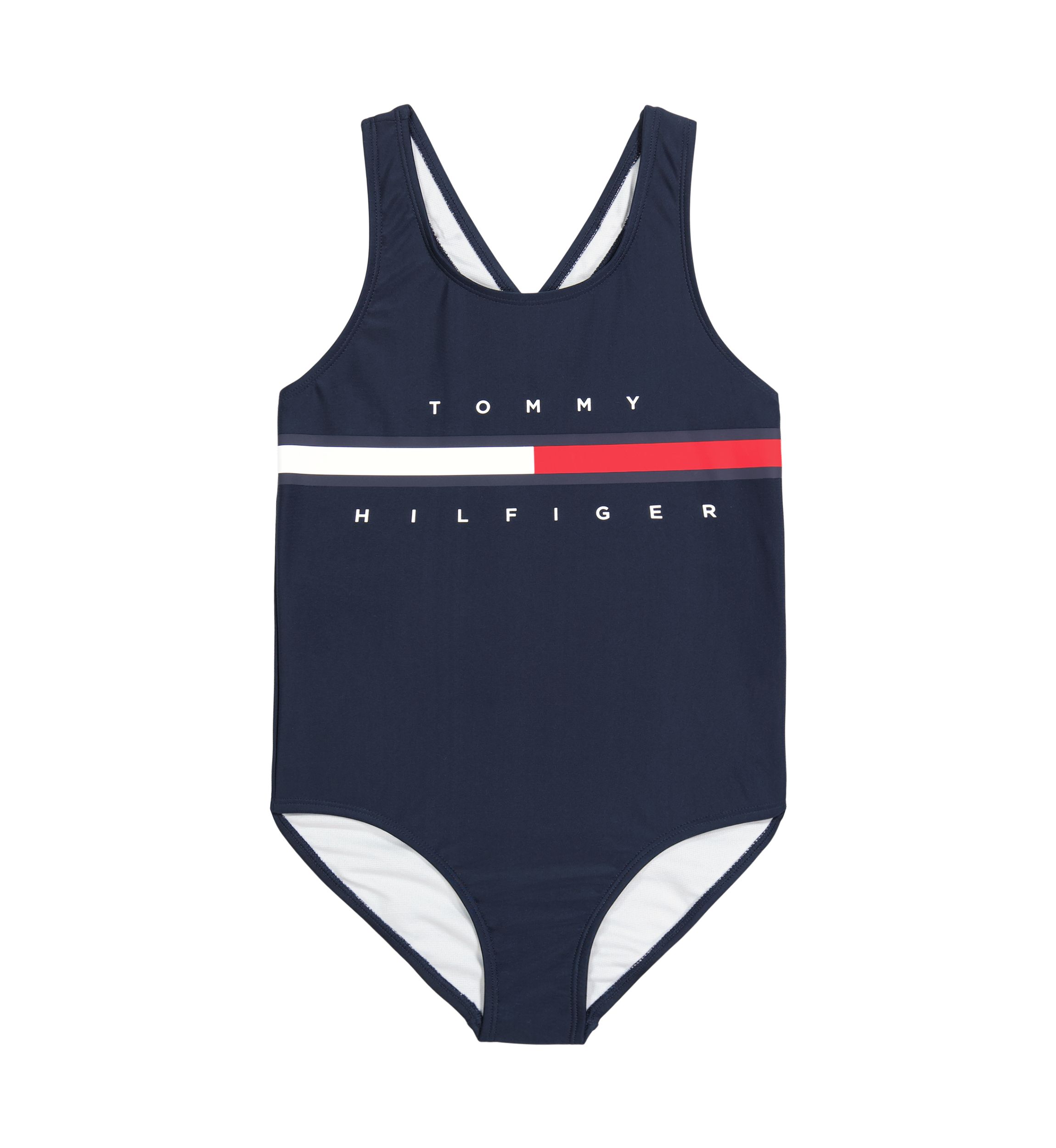 Girls 7-16 Classic Flag One Piece Swimsuit 