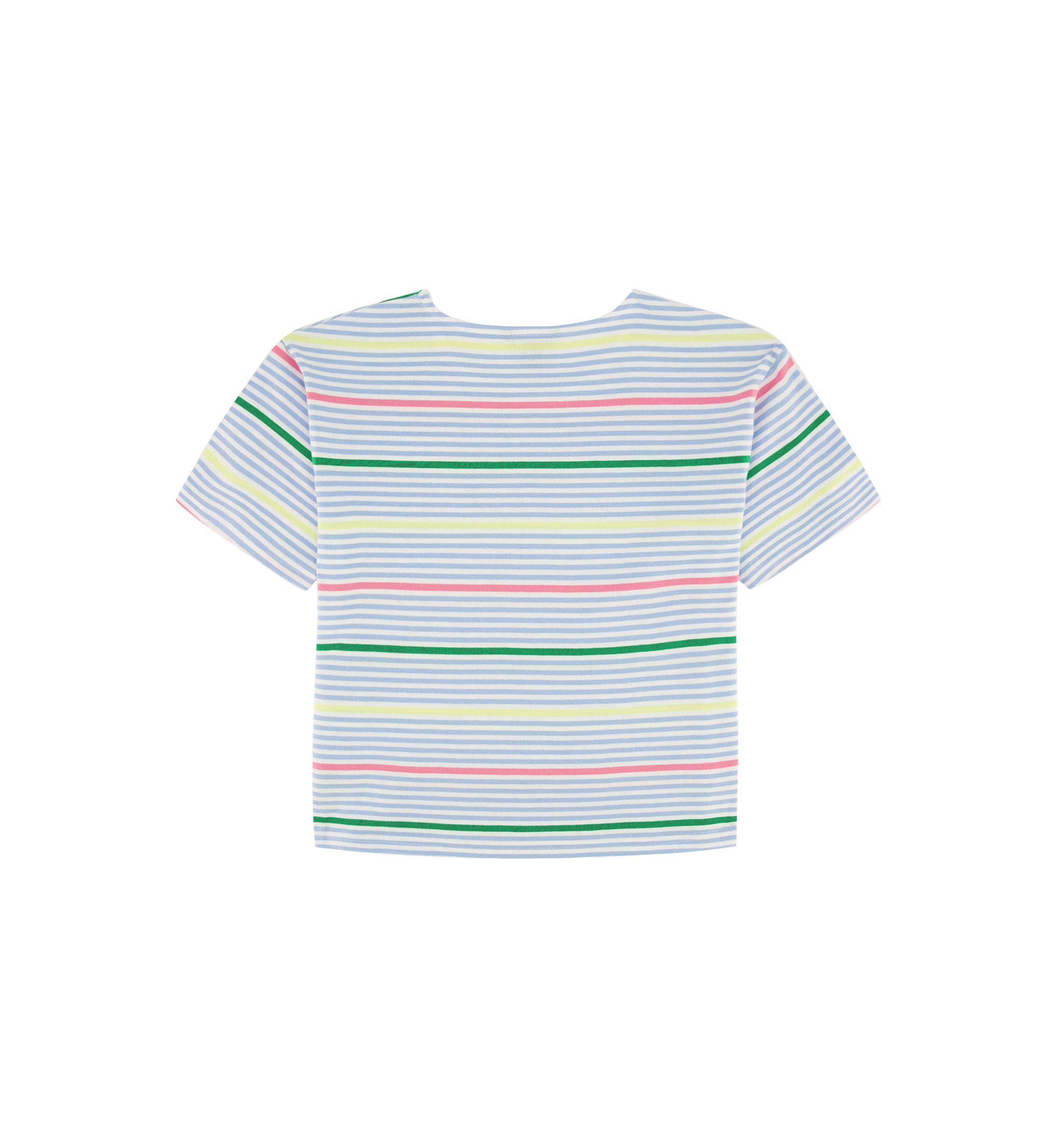 Girls 7-16 Multi Colored Striped T-Shirt