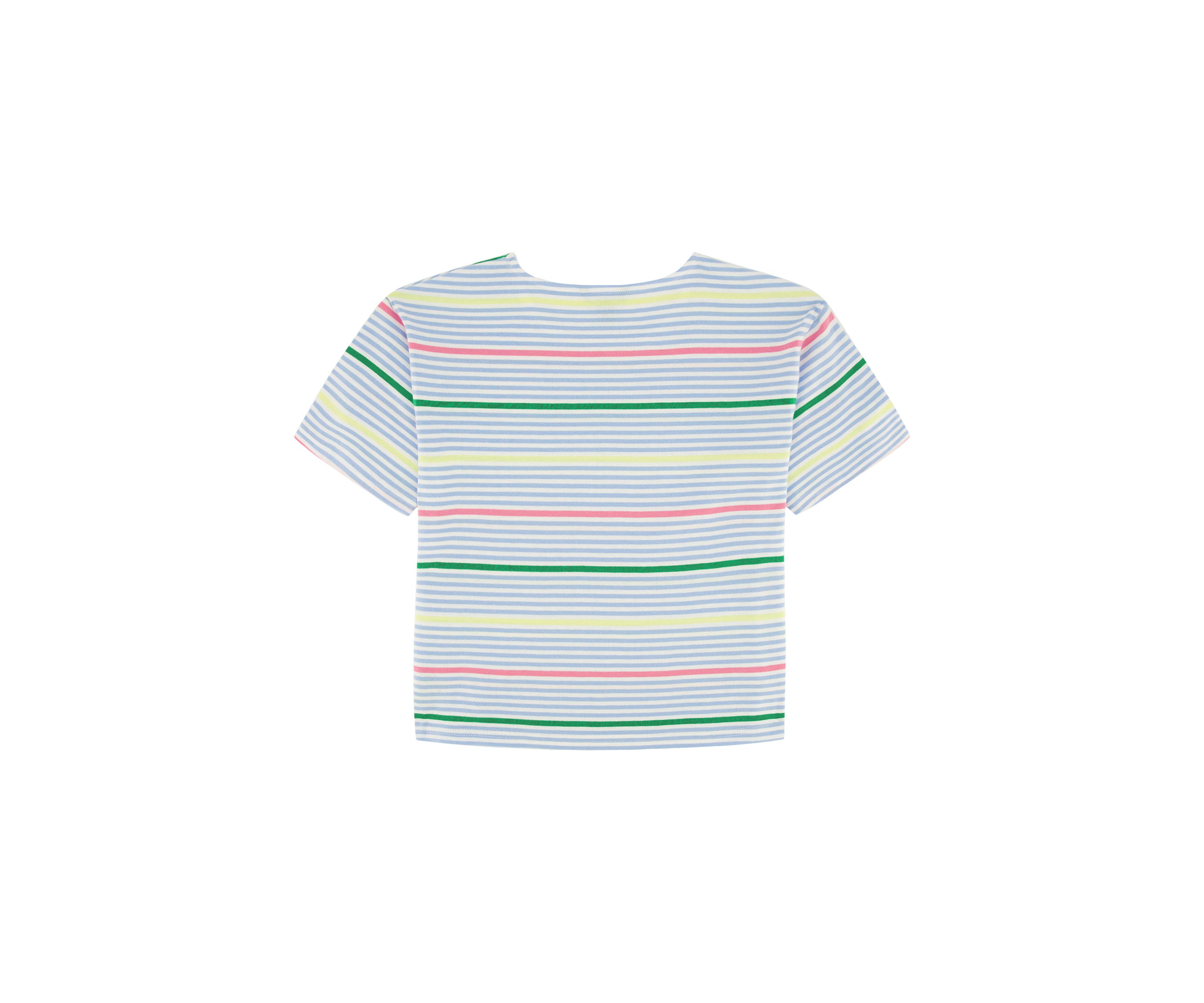 Girls 7-16 Multi Colored Striped T-Shirt
