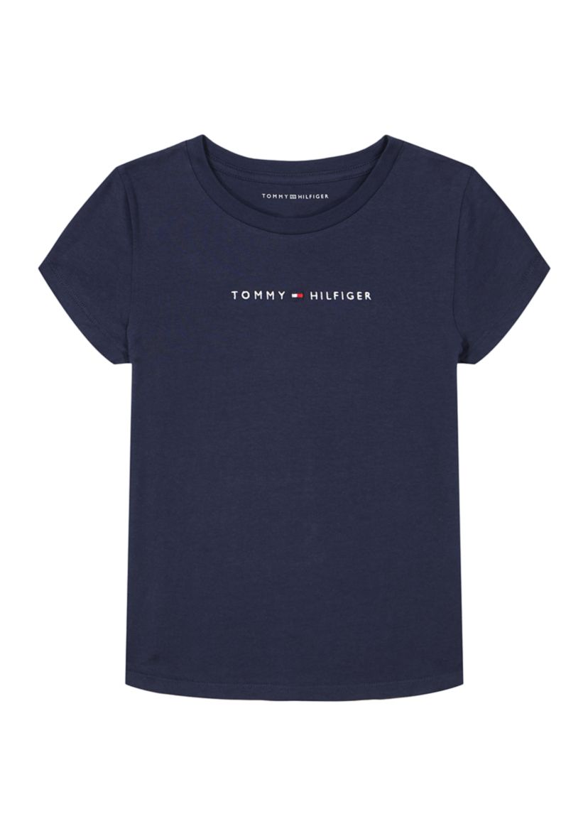 Girls 7-16 Classic Embroidered Logo T-Shirt