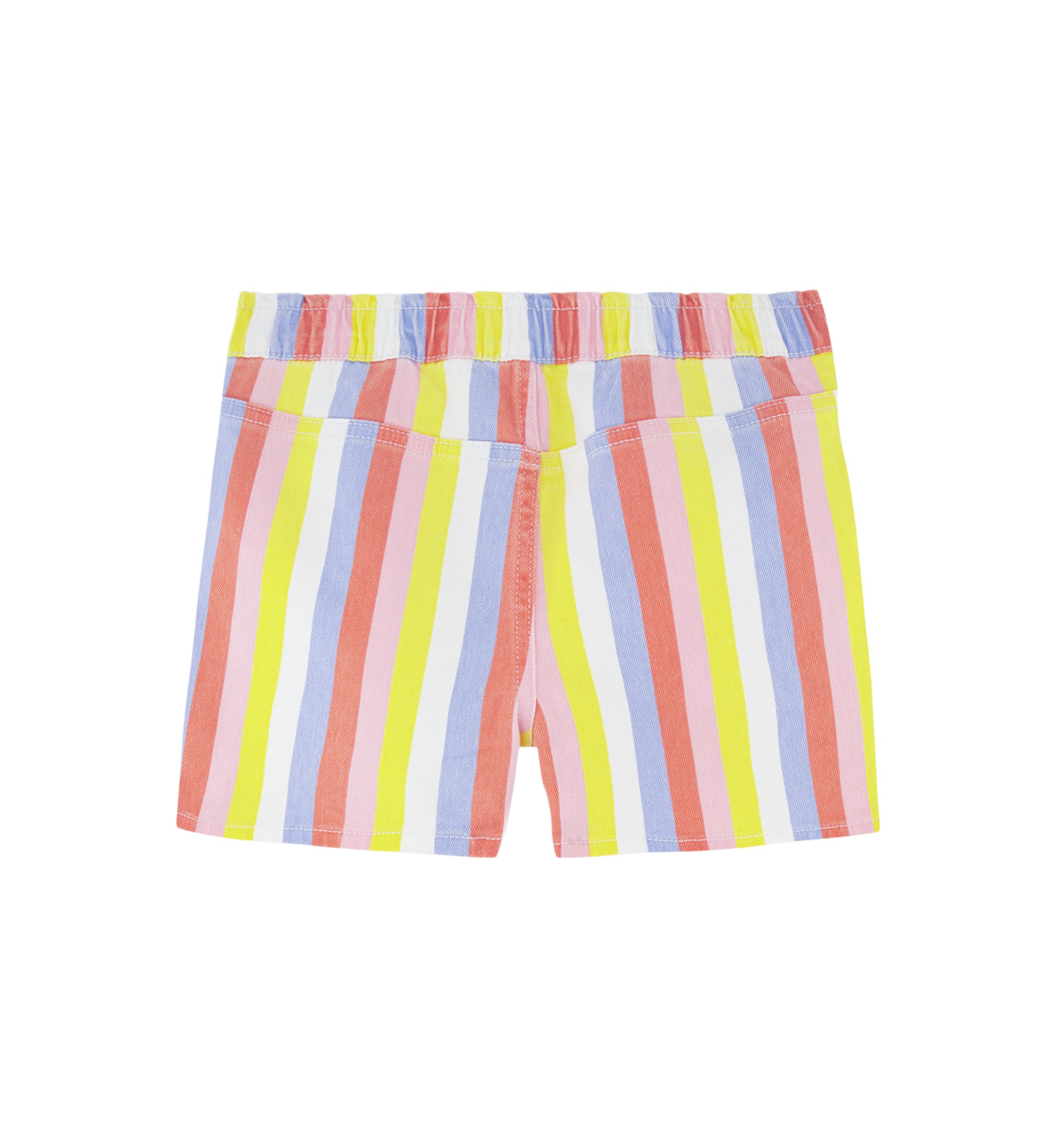 Girls 7-16 Printed Stripes Shorts