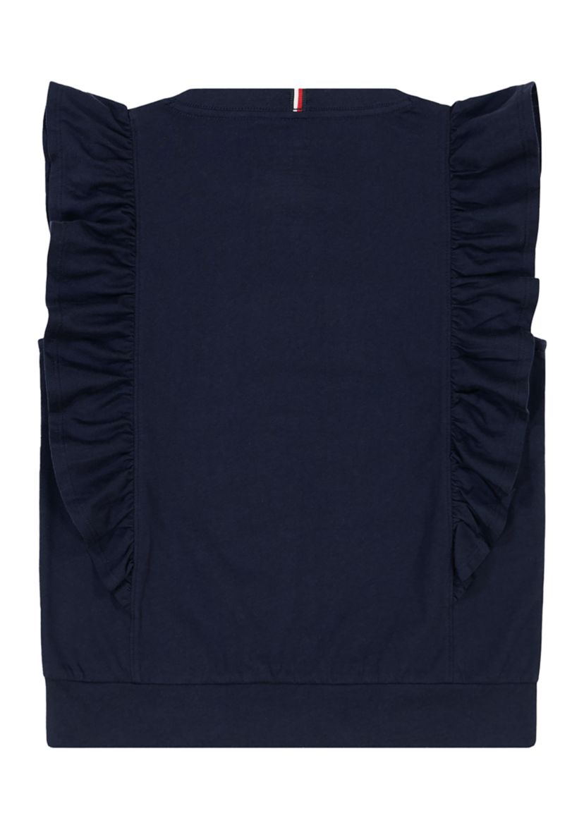 Girls 7-16 Ruffle Graphic T-Shirt