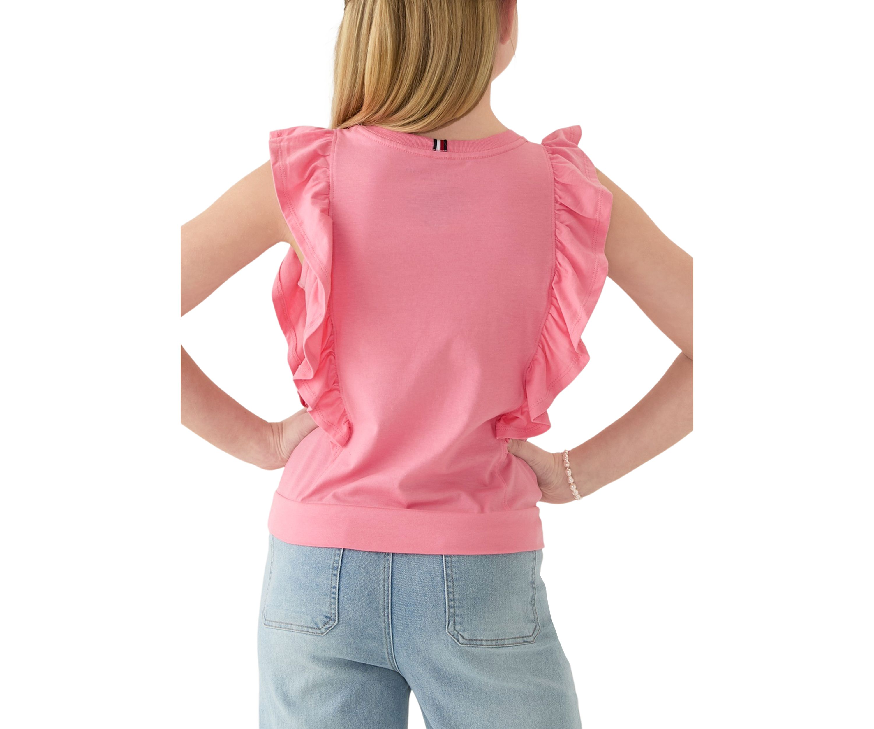 Girls 7-16 Ruffle T-Shirt