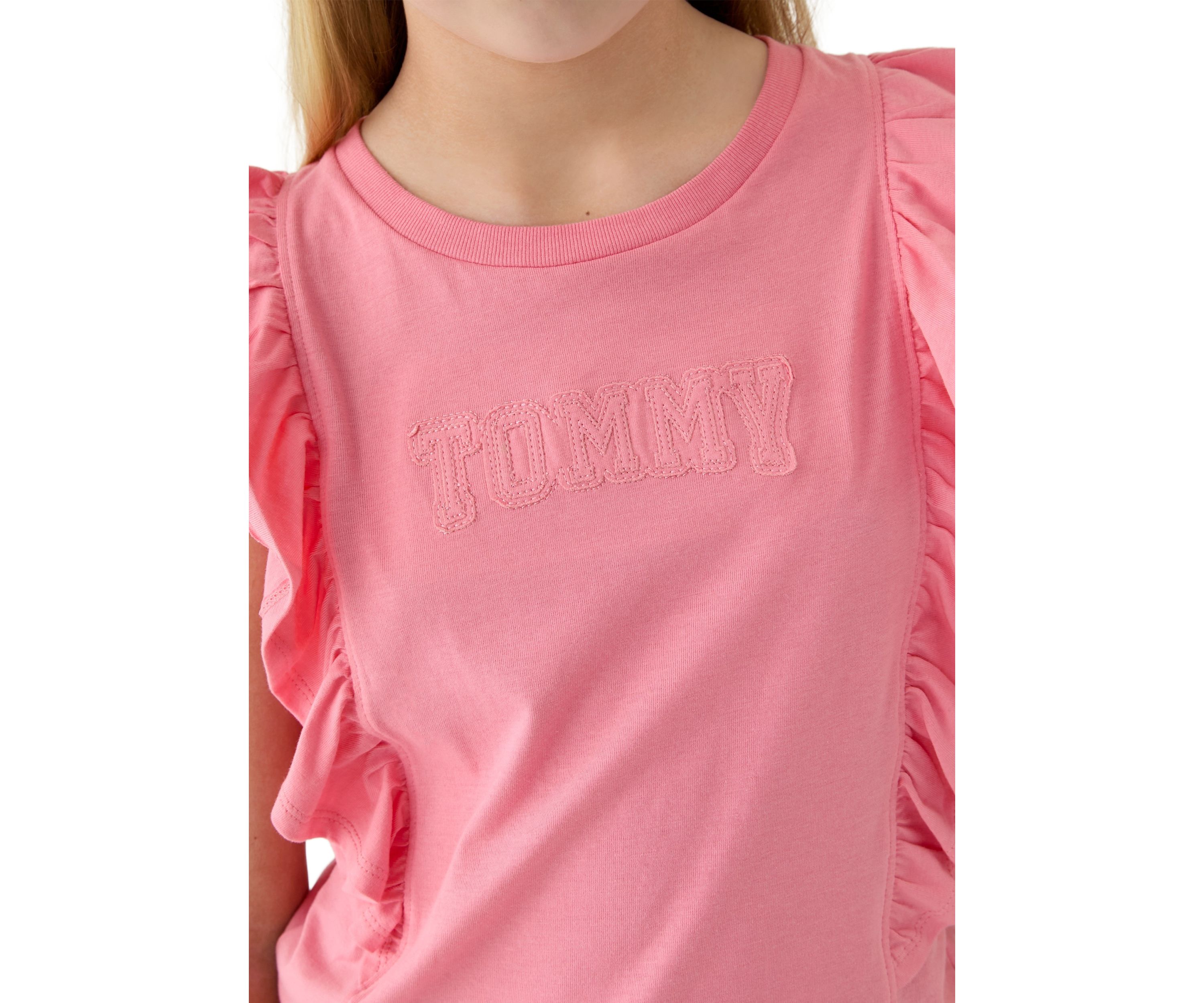 Girls 7-16 Ruffle T-Shirt
