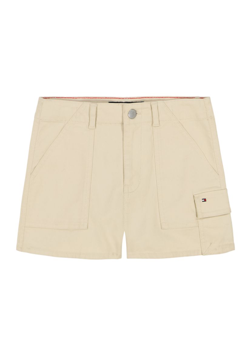 Girl 7-16 Khaki Cargo Shorts