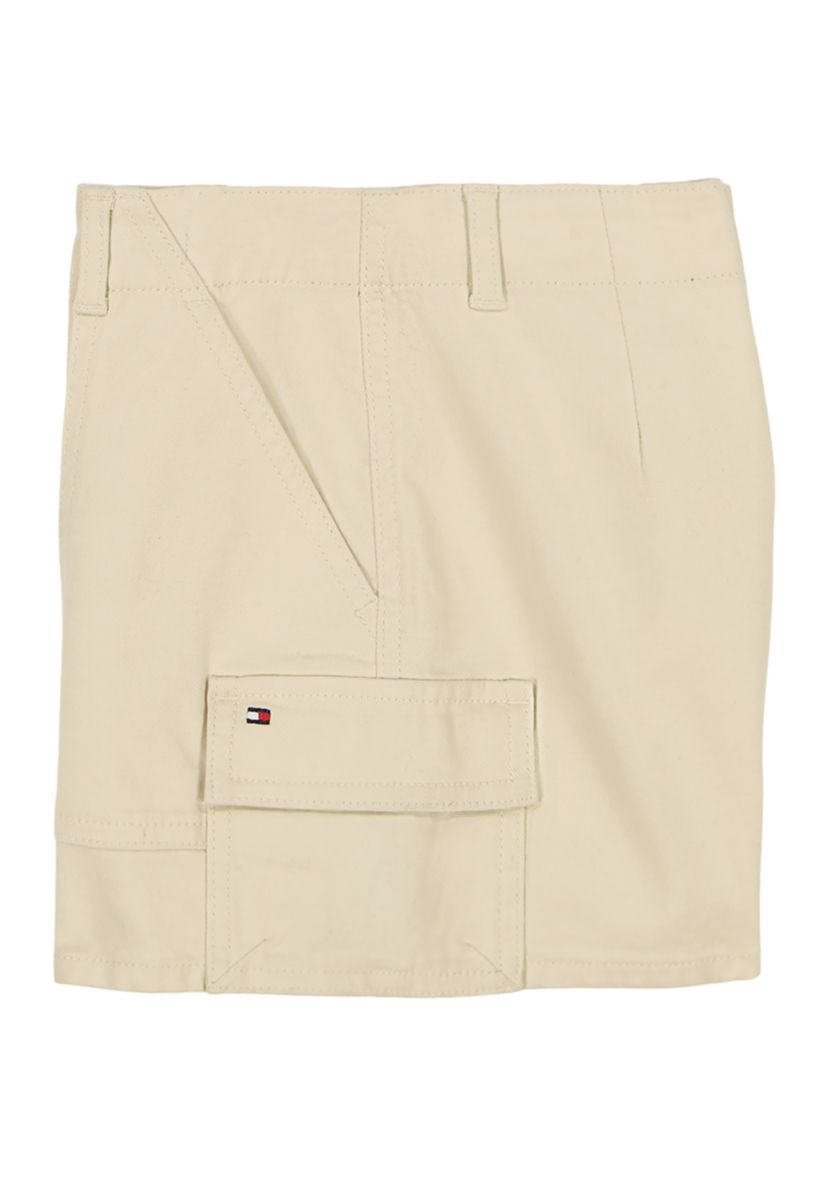 Girl 7-16 Khaki Cargo Shorts