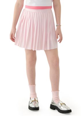 Tommy Hilfiger Girls 7-16 Pleated Logo Skort