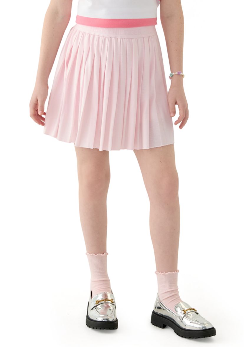Girls 7-16 Pleated Logo Skort 