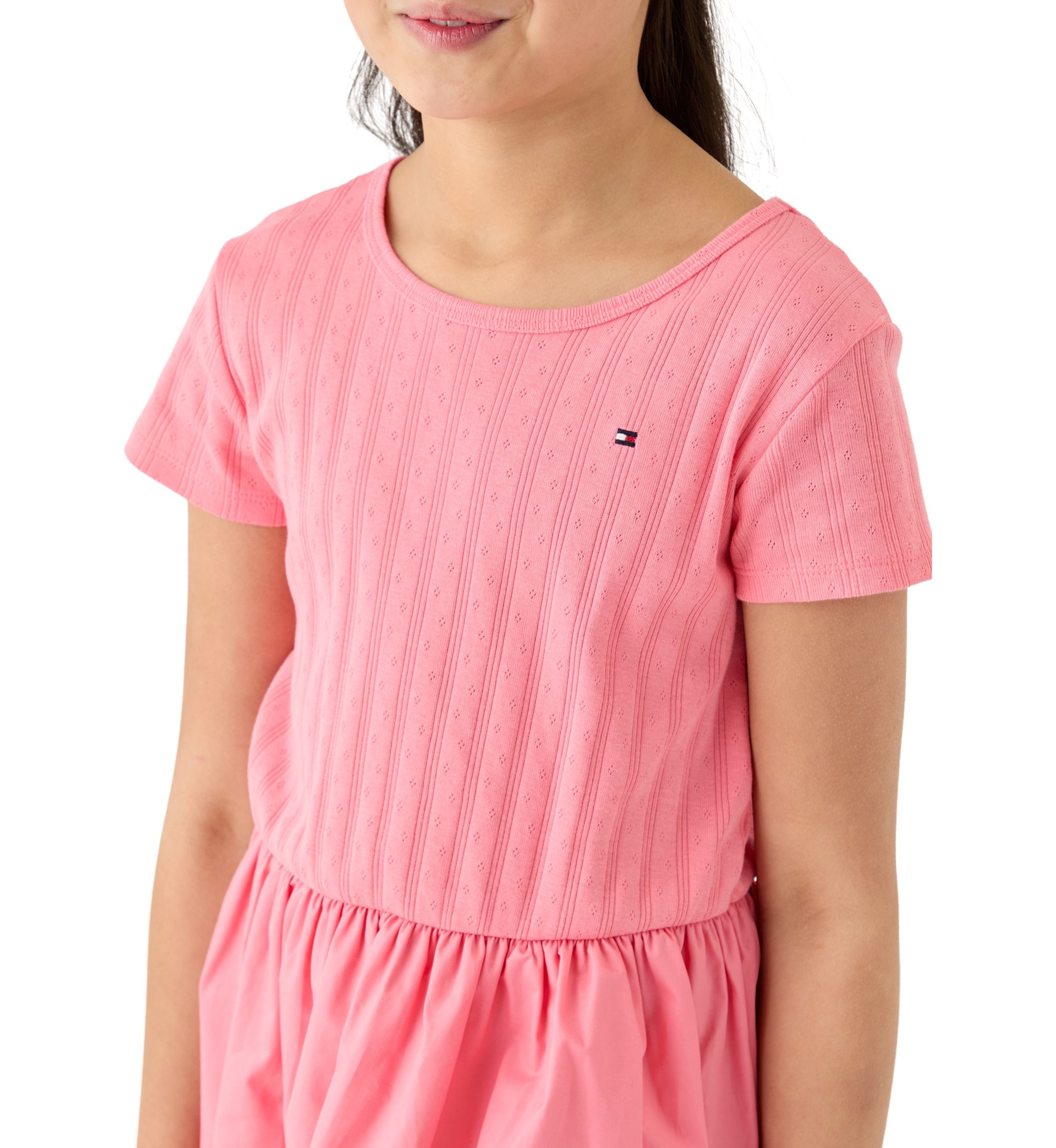 Girls 7-16 Knit to Woven Dress
