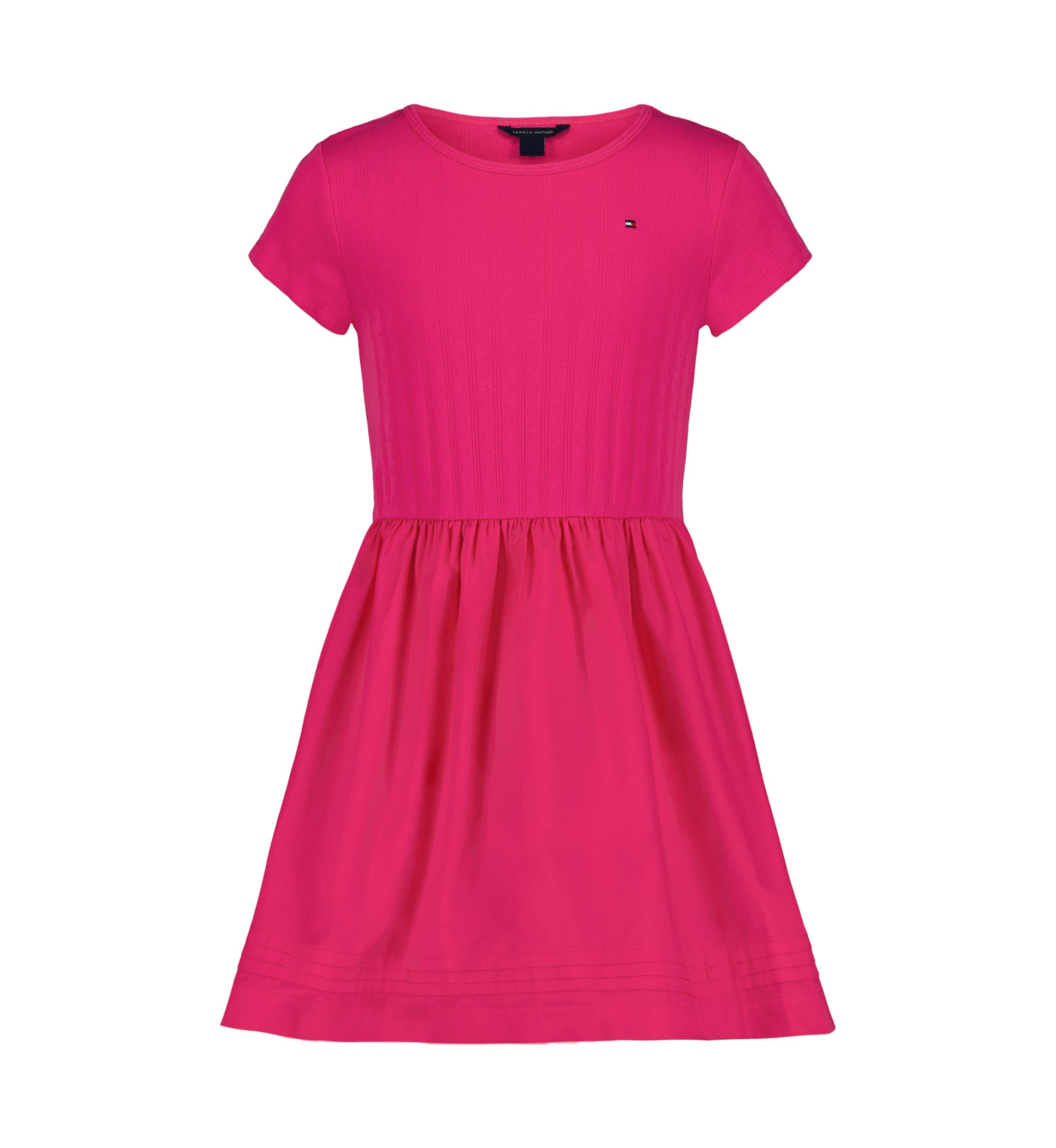 Girls 7-16 Knit Top to Woven Dress