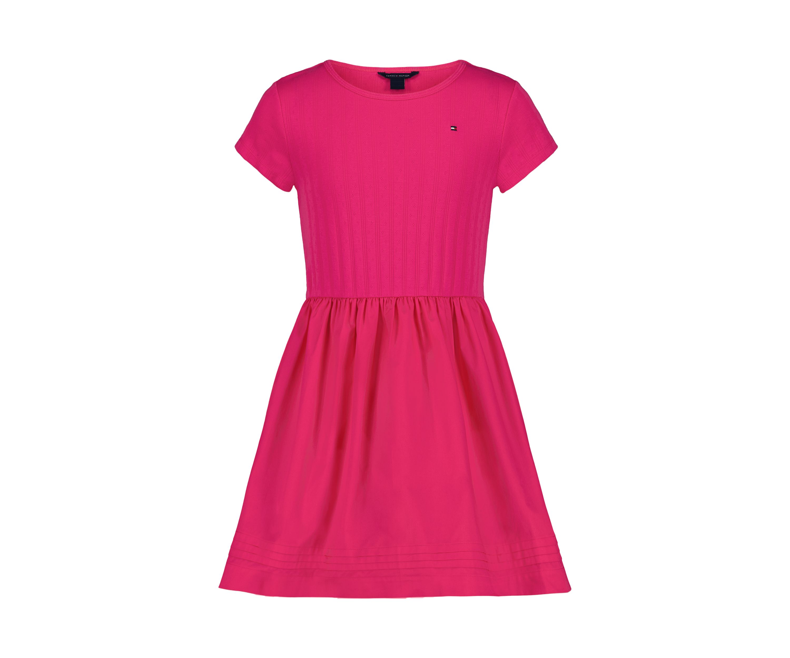 Girls 7-16 Knit Top to Woven Dress