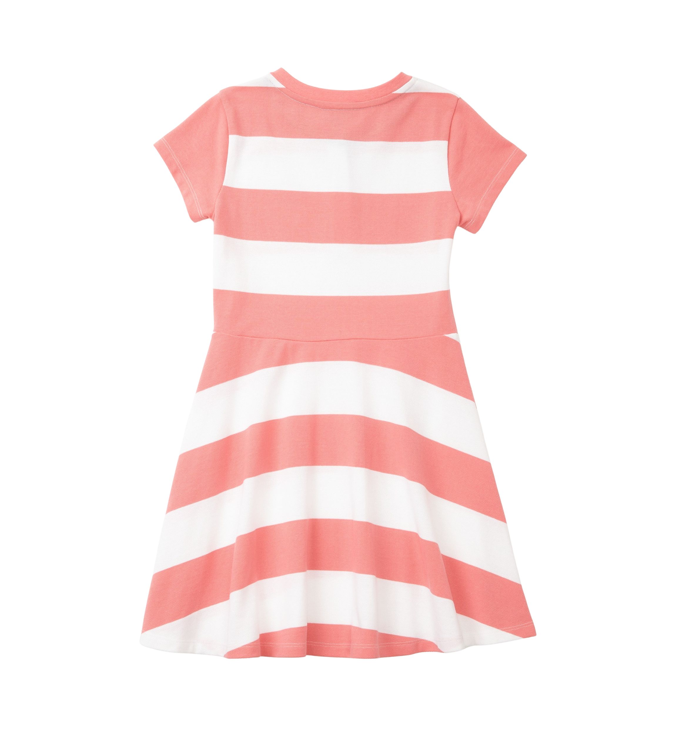 Girls 7-16 Rugby Stripe Short Sleeve Dress