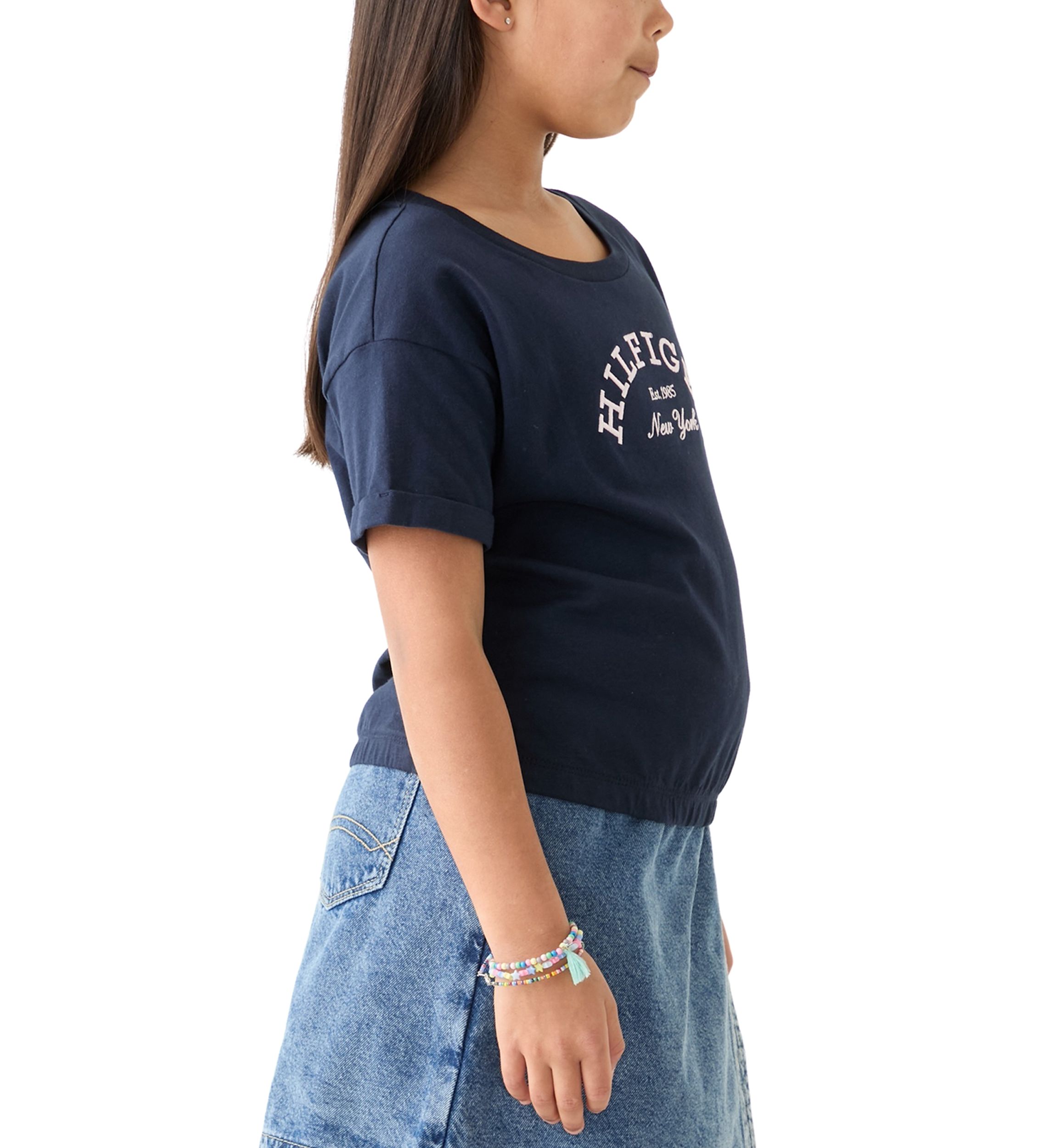 Girls 7-16 Arched Logo Graphic T-Shirt