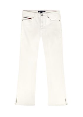 Tommy Hilfiger Girls 7-16 White Flare Jeans