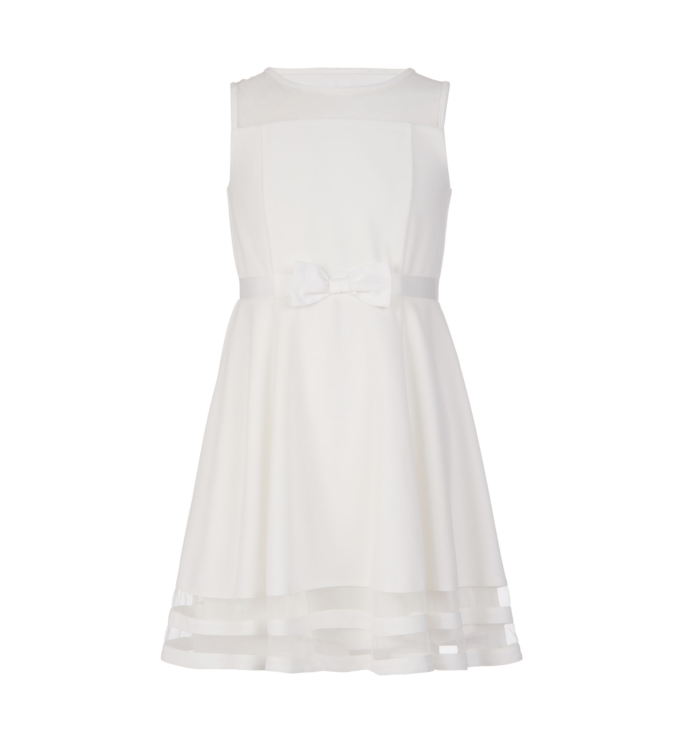 Girls 4-6X Illusion Mesh Dress