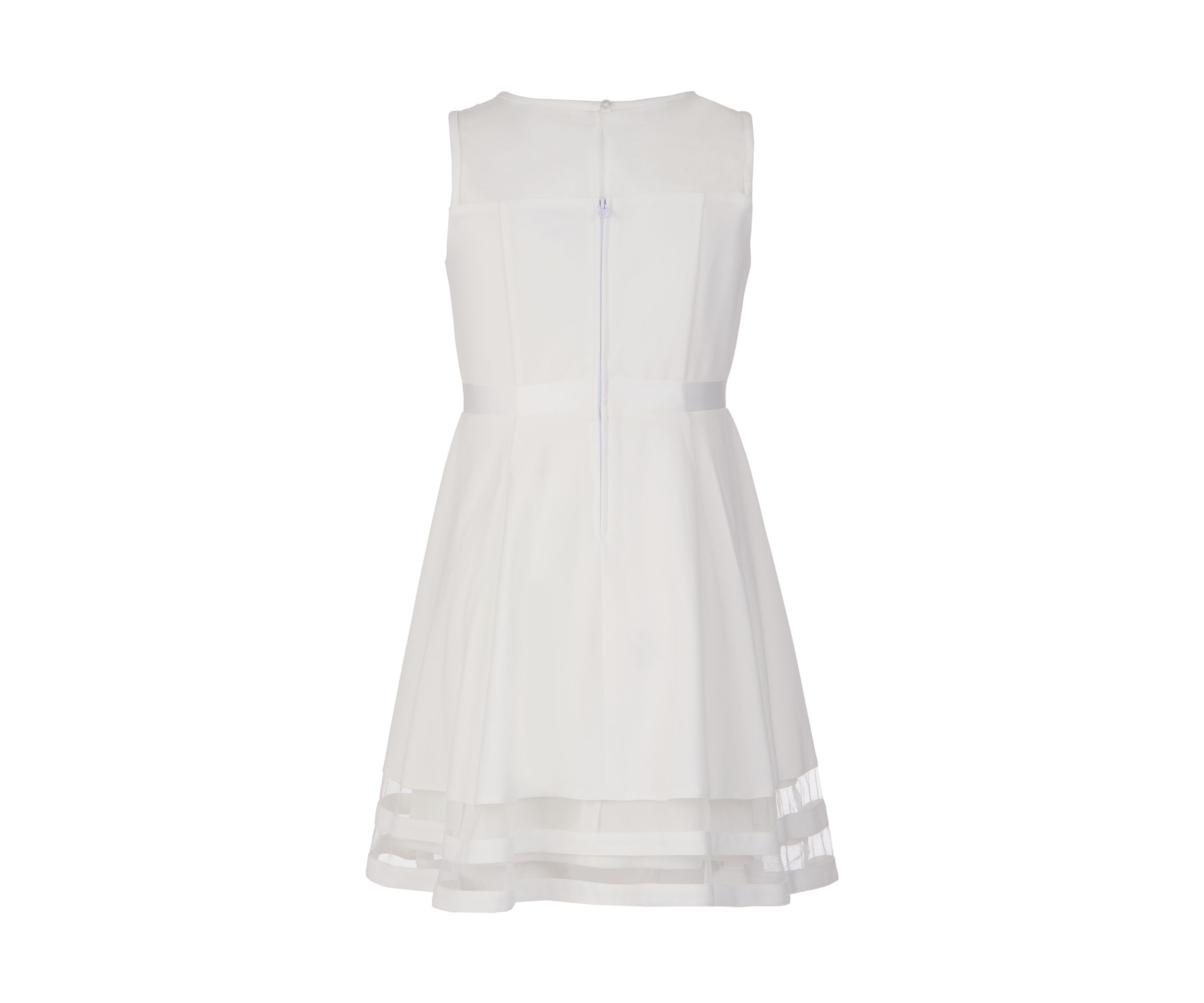 Girls 4-6X Illusion Mesh Dress