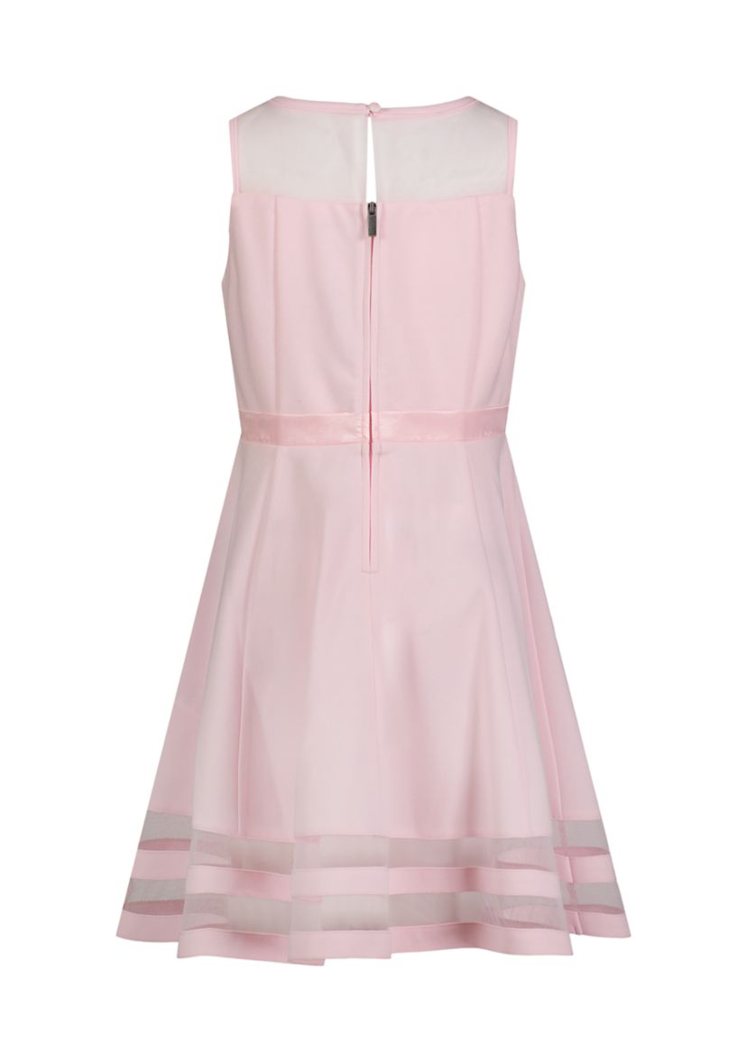 Girls 4-6x Illusion Mesh Dress