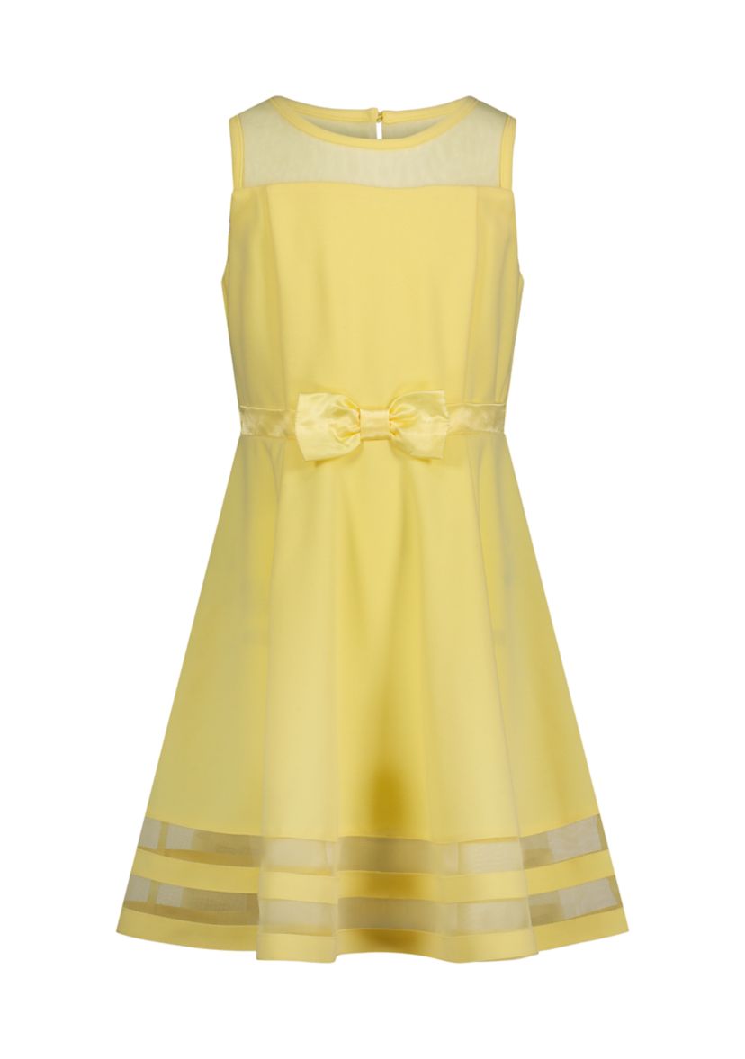Girls 4-6x Illusion Mesh Dress