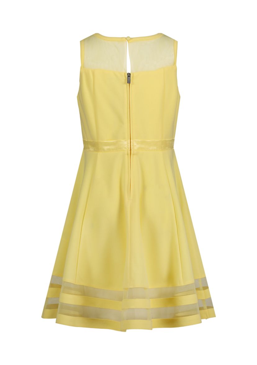 Girls 4-6x Illusion Mesh Dress