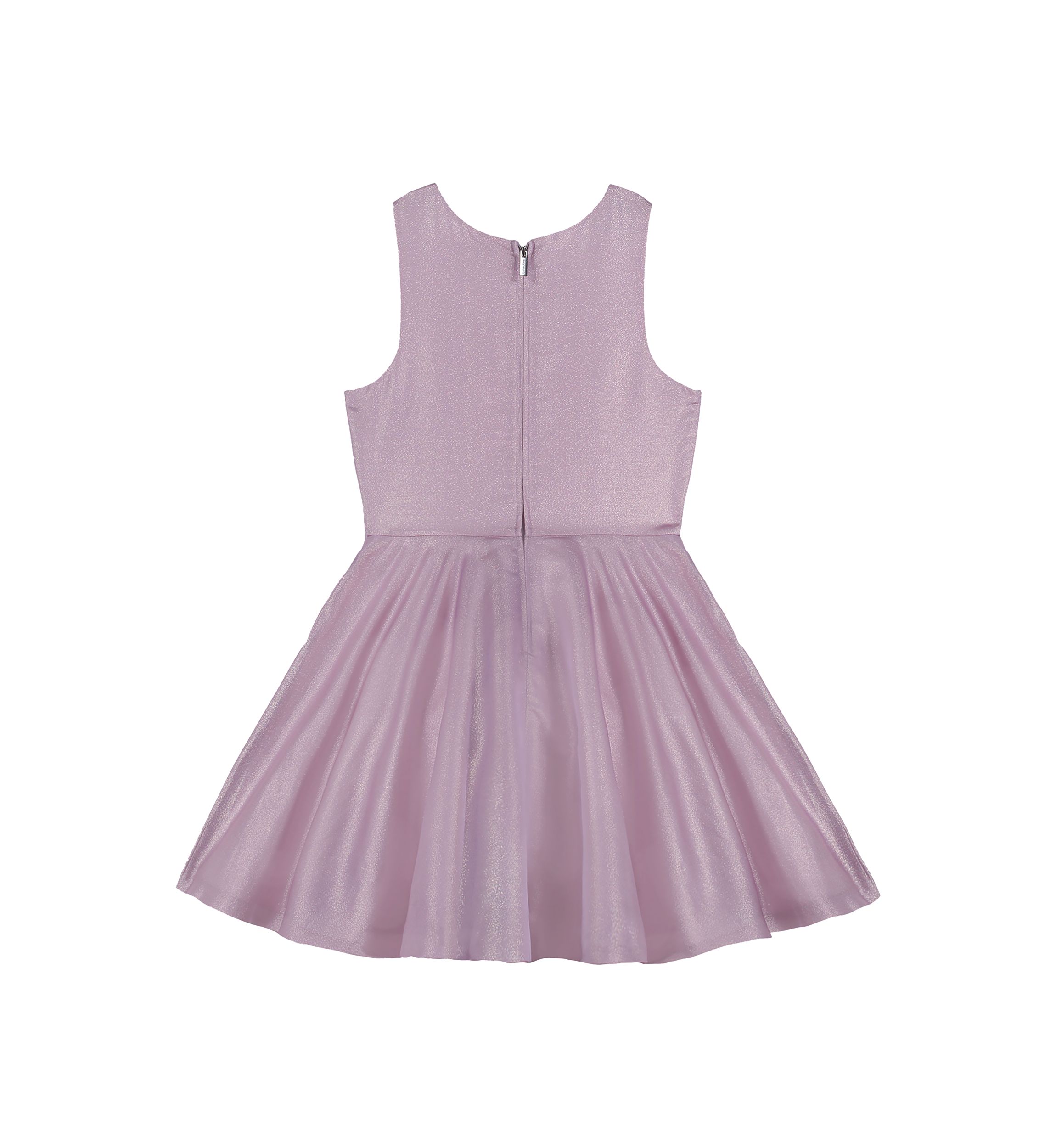 Girls 7-16 Lavender Speckle Dress
