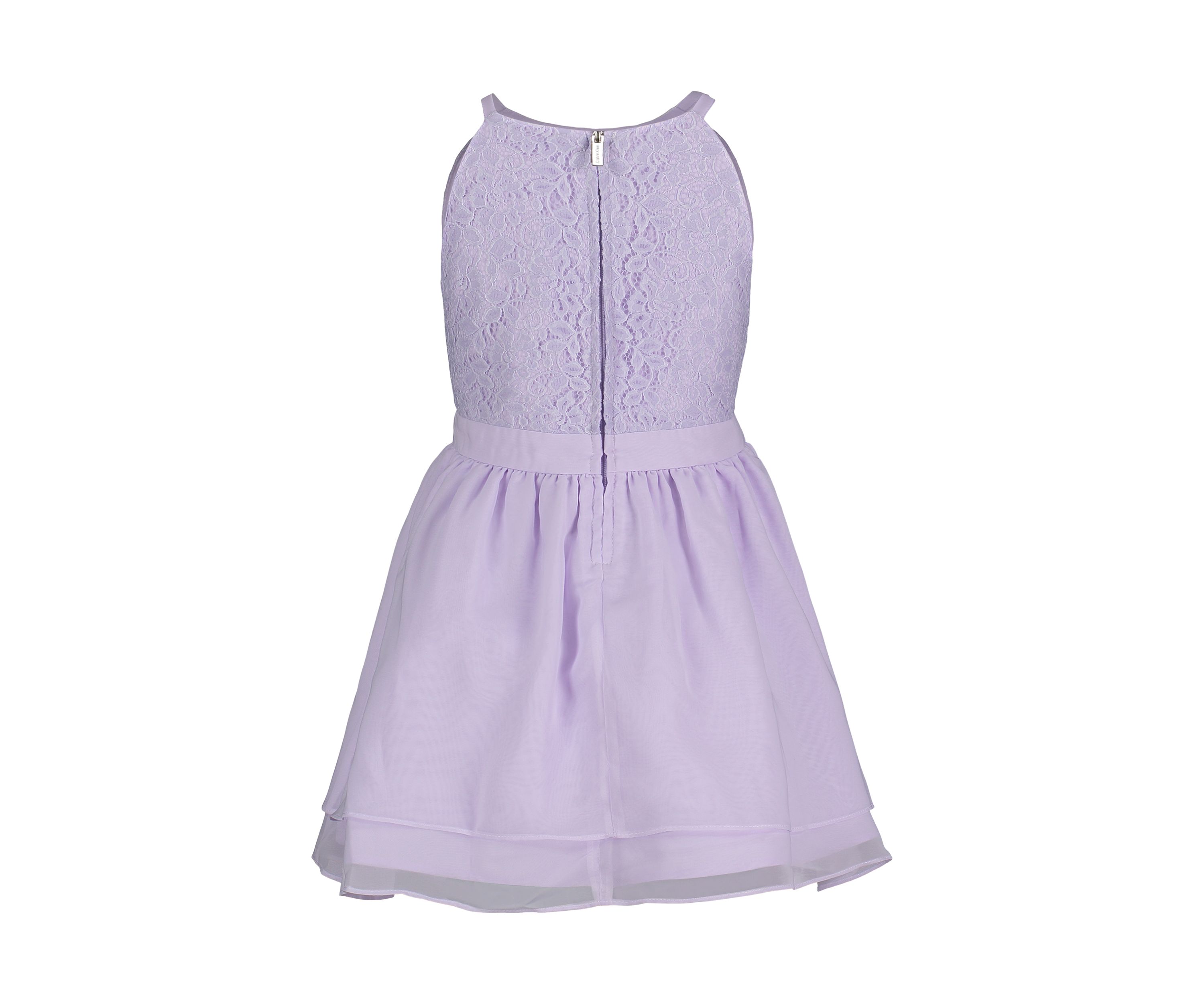 Girls 7-16 Lace and Chiffon Dress