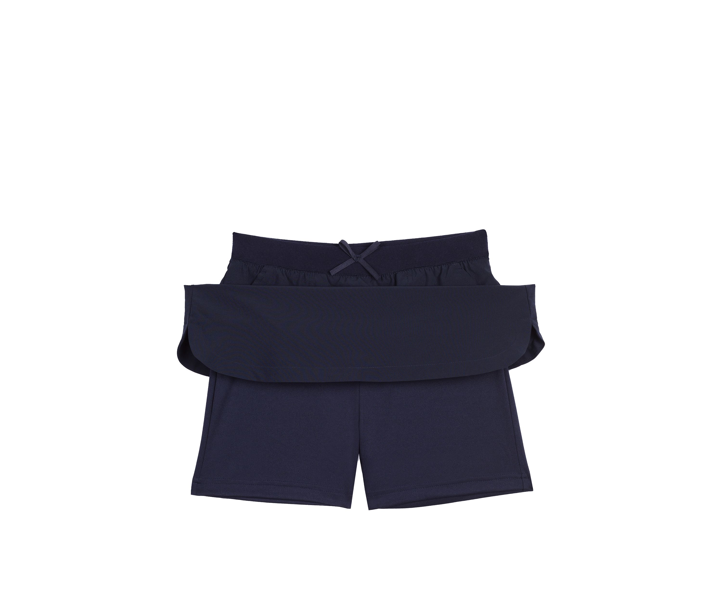 Girls 7-16 Plus Performance Scooter Skort with Knit Waistband 