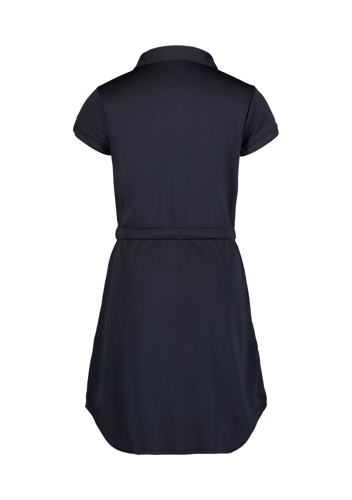 Girls 7-16 Puff Sleeve Collared Dress