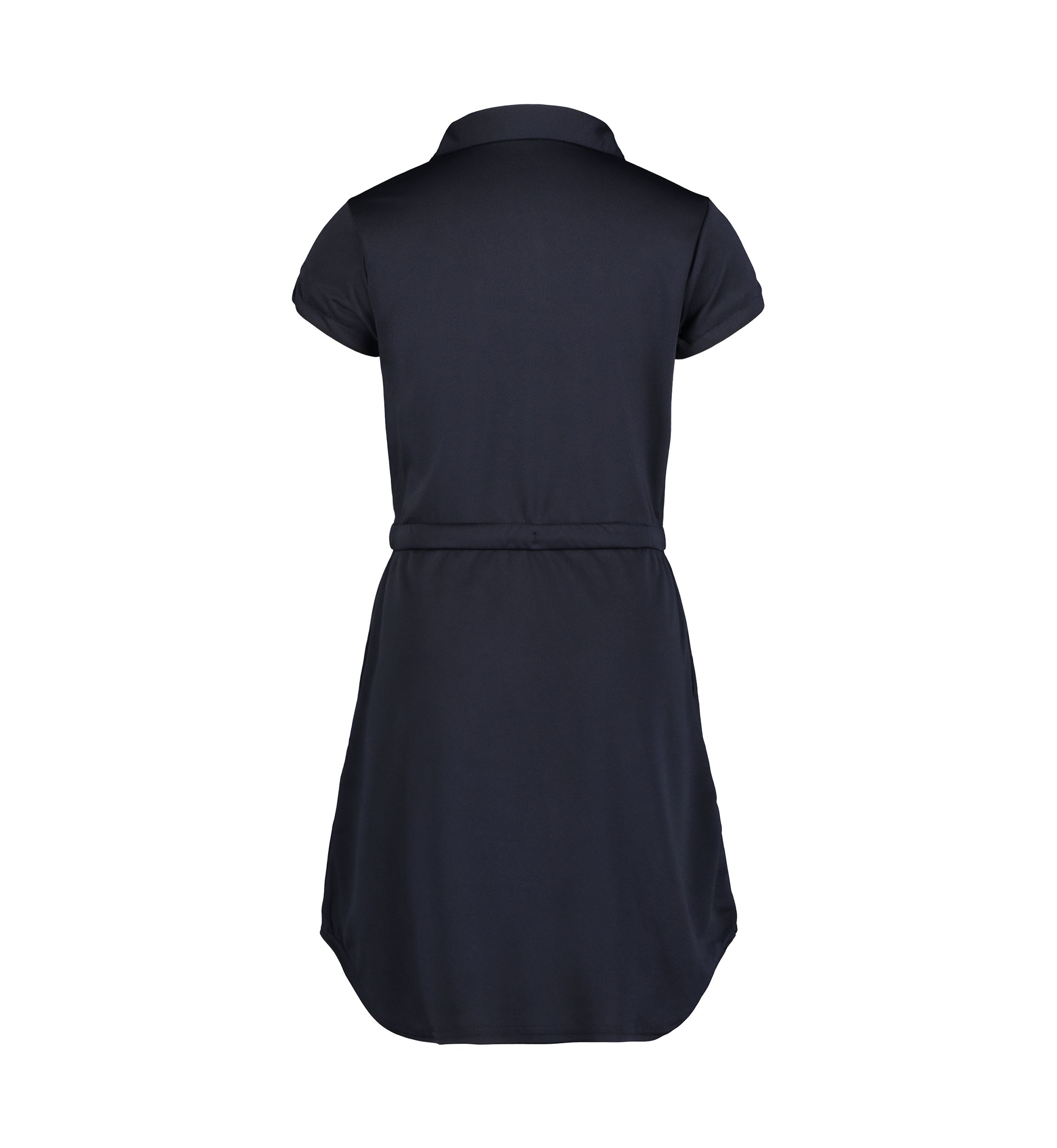 Girls 7-16 Puff Sleeve Collared Dress