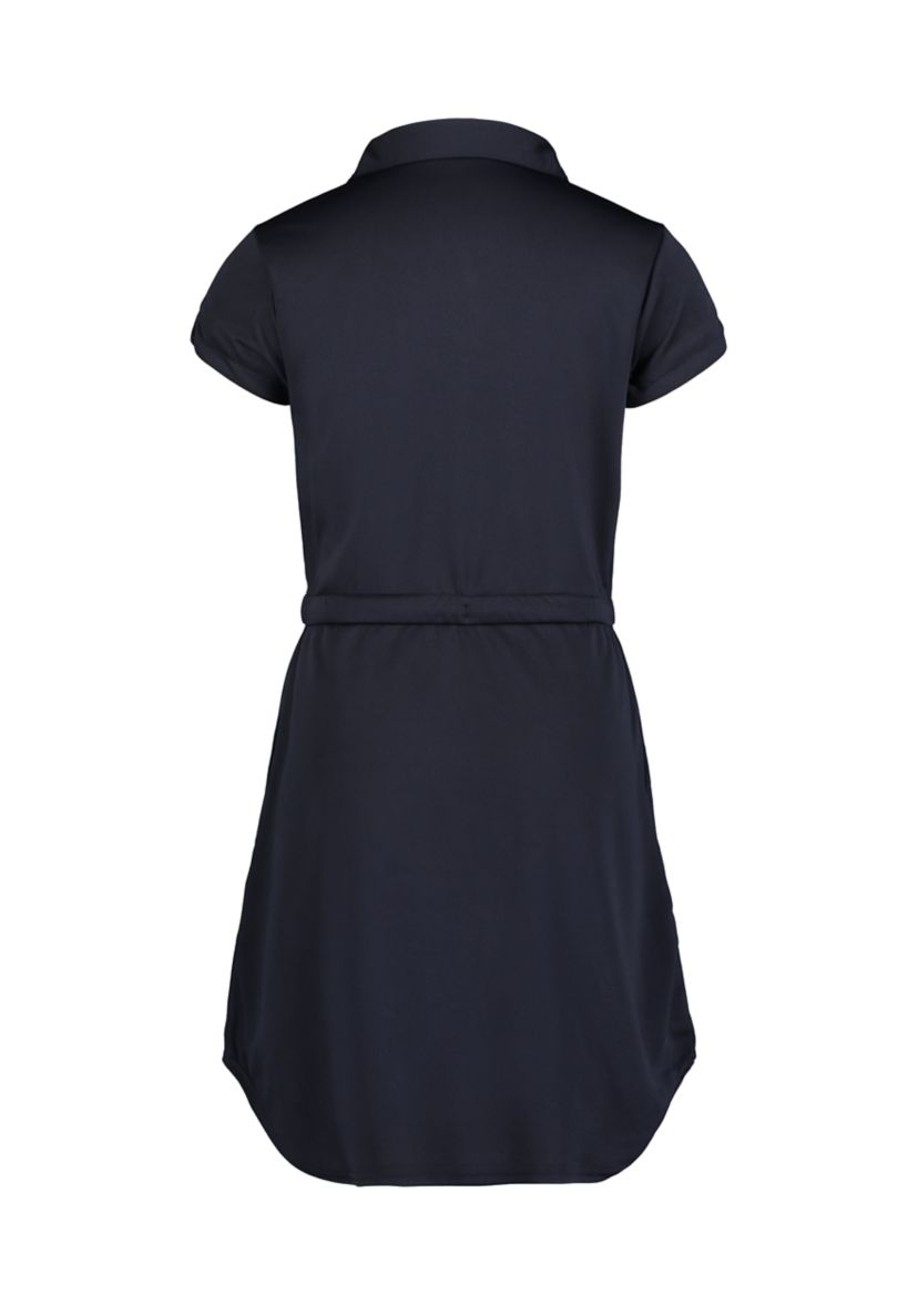 Girls 7-16 Puff Sleeve Collared Dress