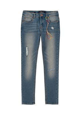 Lucky Brand Girls 7-16 Giselle Rip and Repair Jeans | belk