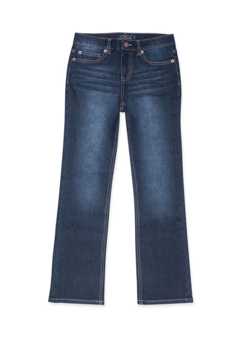 Girls 7-16 Deandra Mid Rise Bootcut Denim Jeans