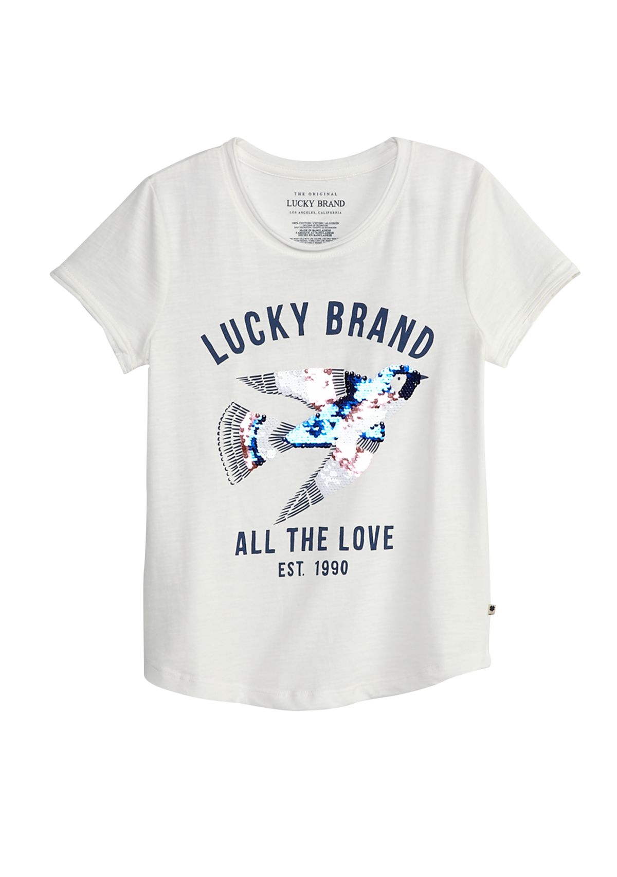 Girls 7-16 All The Love T-Shirt