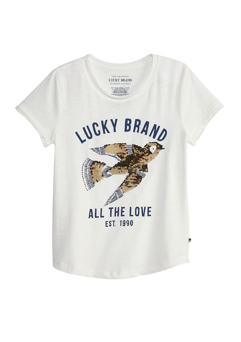 Girls 7-16 All The Love T-Shirt