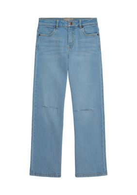 Silver Jeans Co. Big Girls 7-16 High-Waist Straight Leg Jeans