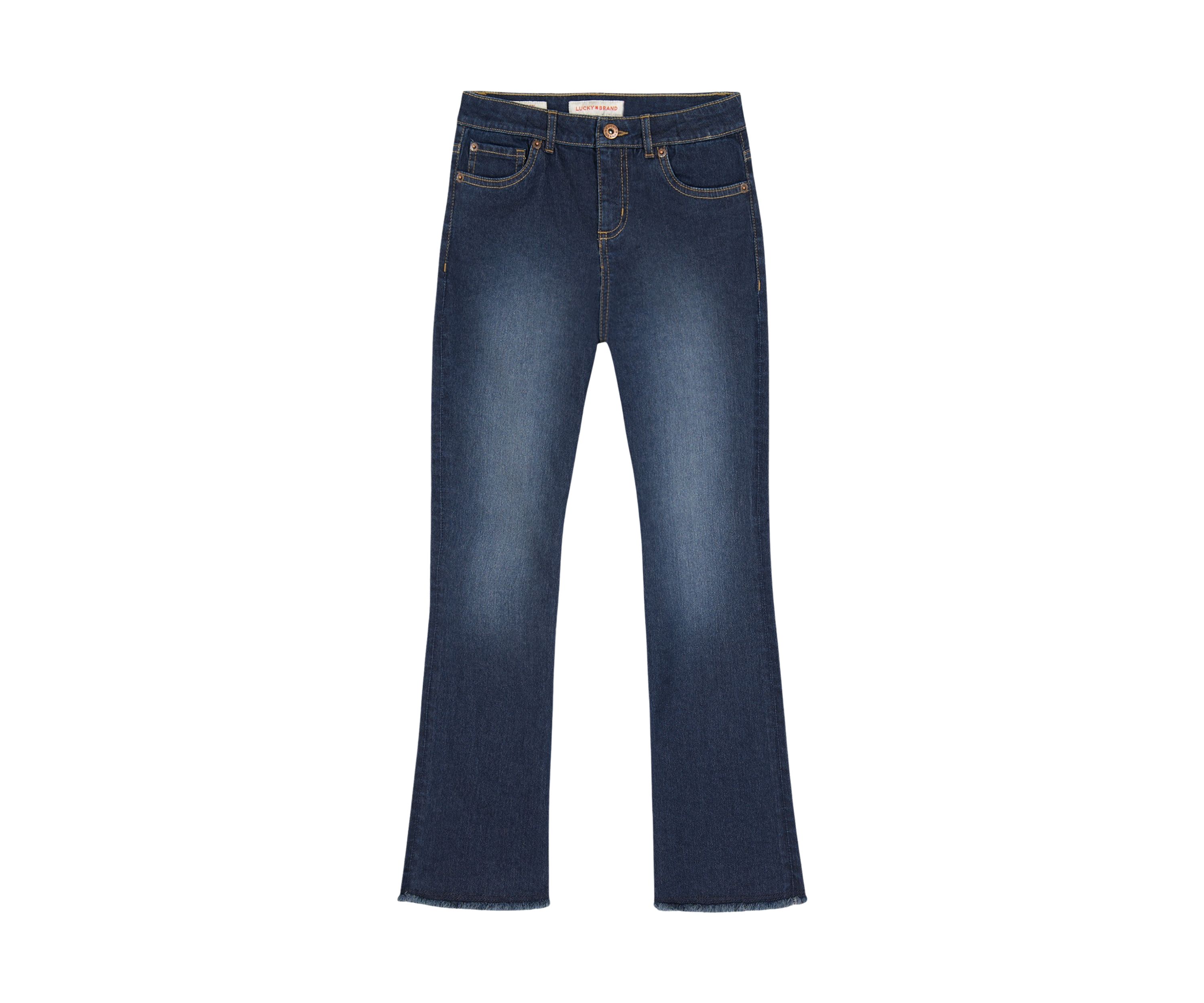 Girls 7-16 Mid Rise Flare Jeans
